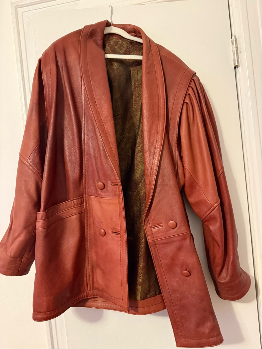 Vintage leather jacket